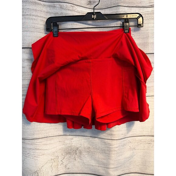 Halara Red Athletic Skort With Built-In Shorts Size XS - Picture 2 of 4
